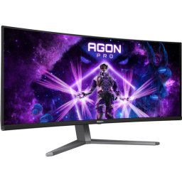 Monitor LED AOC OLED Agon PRO AG346UCD - 34 - dark gray/black, WQHD, QD-OLED, curved, USB hub, 175Hz panel
