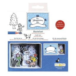 Kit craft Joaca in padure iarna, Fridolin