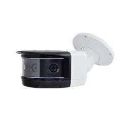 Camera supraveghere video PNI IP6424, 8MP, D-WDR, Zoom Digital, cu functii inteligente de detectie sau identificare, vedere panoramica 180 grade, 12V, POE, IP67