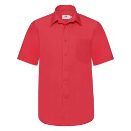 FRUIT OF THE LOOM F13•LONG SLEEVE POPLIN SHIRT