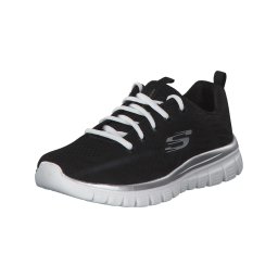 SKECHERS Sneaker low 'Graceful Get Connected' negru / alb