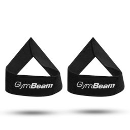GymBeam Curele de ridicare Loop Black