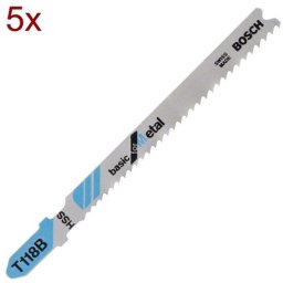 Set 5 panze pentru tabla fierastrau vertical T 118 B