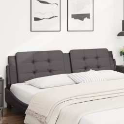 Perna pentru tablie, gri, 200 cm, piele artificiala GartenMobel Dekor