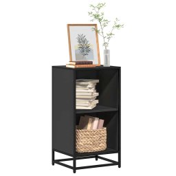 Biblioteca, negru, 40x35x76 cm, lemn prelucrat GartenMobel Dekor