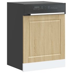 Panou pentru masina de spalat vase Stejar Sonoma Lemn prelucrat GartenMobel Dekor