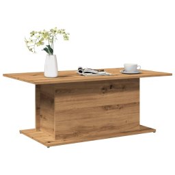 Masuta cafea, stejar artizanal, 102x55,5x40 cm, lemn prelucrat GartenMobel Dekor