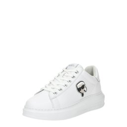 Karl Lagerfeld Sneaker low crem / negru / alb
