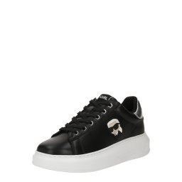 Karl Lagerfeld Sneaker low culoarea pielii / negru / argintiu / alb