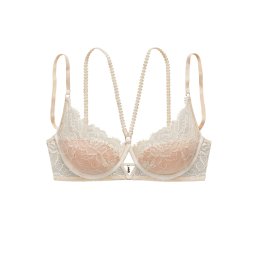 LASCANA Sutien bej / alb