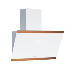 Klarstein FlashLine 60 hotă de bucătărie, A++, 524 m³/h, 3 trepte, touch control, silențioasă, LED, evacuare/recirculare, 100 W (CGCH8-FlashL-60WHCu)