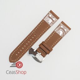 Curea piele maro deschis model TW Steel 22mm - 3810322