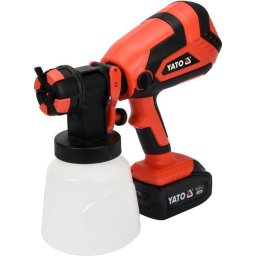 Vopsea auto Pistol de vopsit fara fir 1L / MIN YT-82765 18 V