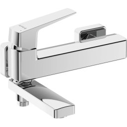 Blur Baterie pentru cada cu pipa pliabilă BQL_012M Finisaj: crom