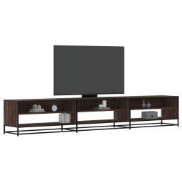 Comoda TV, stejar maro, 270x40x46 cm, lemn prelucrat GartenMobel Dekor