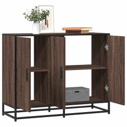 Servanta, stejar maro, 94x35x76 cm, lemn compozit GartenMobel Dekor