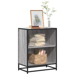 Biblioteca, gri sonoma, 60x35x76 cm, lemn prelucrat GartenMobel Dekor