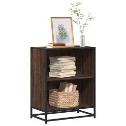 Biblioteca, stejar maro, 60x35x76 cm, lemn prelucrat GartenMobel Dekor