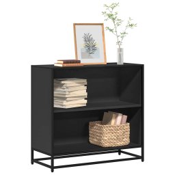 Biblioteca, negru, 80x35x76 cm, lemn prelucrat GartenMobel Dekor