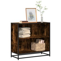 Biblioteca, stejar fumuriu, 80x35x76 cm, lemn prelucrat GartenMobel Dekor