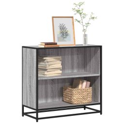 Biblioteca, gri sonoma, 80x35x76 cm, lemn prelucrat GartenMobel Dekor