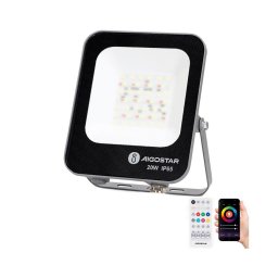 Proiector LED RGBW Aigostar MESH LED/20W/230V 6500K IP65 + telecomandă