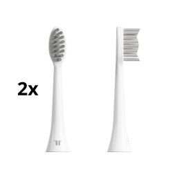 SET 2x cap de rezervă pentru periuță de dinți sonică TESLA Smart TS200 alb