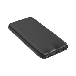Power Bank 10000 mAh 10W PD 2xUSB-C + 1xUSB-A negru