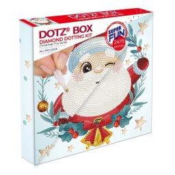 Diamond Dotz: Dotz Box set de crat poze - Moș Crăciun