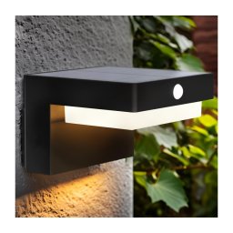Aplică LED solară cu senzor Solight WO7201 PALERMO LED/5W/2000 mAh IP54