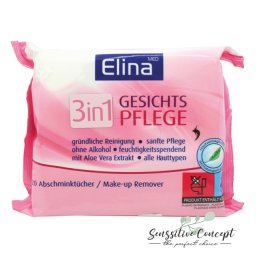 Servetele umede demachiante 20*21cm Elina Med