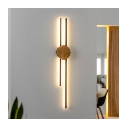 Aplică LED Brilagi WOODY COLLINE LED/15W/230V stejar