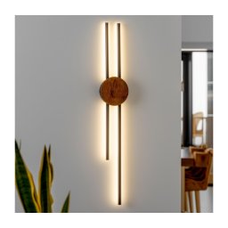 Aplică LED Brilagi WOODY COLLINE LED/15W/230V stejar