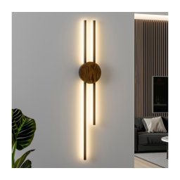 Aplică LED Brilagi WOODY COLLINE LED/15W/230V 80 cm stejar nuc