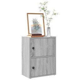 Biblioteca, gri sonoma, 40x24x52 cm, lemn prelucrat GartenMobel Dekor