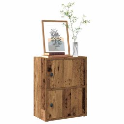 Biblioteca, lemn vechi, 40x24x52 cm, lemn prelucrat GartenMobel Dekor