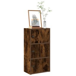 Biblioteca, stejar fumuriu, 40x24x77 cm, lemn prelucrat GartenMobel Dekor