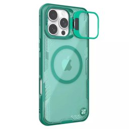 Husa Husa pentru iPhone 16 Pro - Nillkin Iceblade Prop Magnetic (with Camera Cutout) - Green