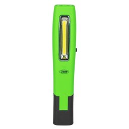 LANTERNA PORTABILA CU BAZA ARTICULATA 1000 LM 1 x 10 W COB 1 x 3W LED Seria 2525 Baterie litiu: 3.7 V / 4000 mA Durata de încarcare: 6-8 ore Gradul de protectie IP: 44