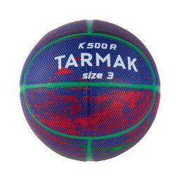 Minge de baschet mărimea 3 - K500R Mov Roșu Verde