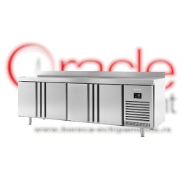 Masă congelare cu 4 uși și rebord, 2452x700 mm Infrico