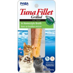 INABA Cat Grilled Tuna Fillet - în supă de pește 15 g