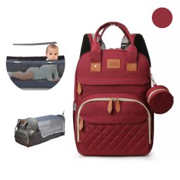 MXM Geanta / Rucsac pentru mamici si copii - roșu