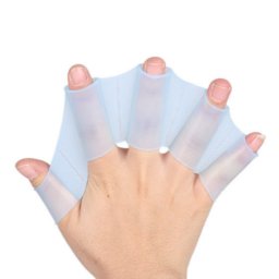 MXM Membrane de înot pentru mâini - albastru Membrane de înot pentru mâini- albastru - S