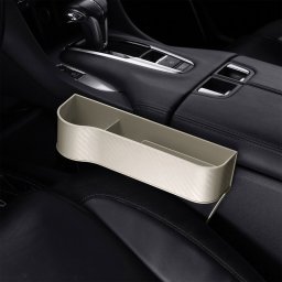 MXM Organizator auto între scaune bej - stânga