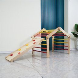 Tuktuk Set de cățărat Montessori reglabil - colorat