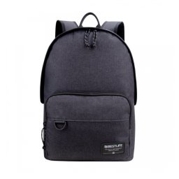 Penar Rucsac BESTLIFE Devon, 44x30x18cm, compartiment laptop 15.6 inch, gri