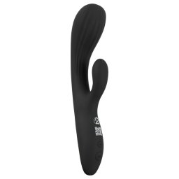 You2Toys Intense - vibrator G-spot cu braț clitoridian (negru)
