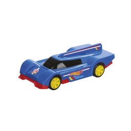 Masinuta Hot Wheels Mondo MDHW512264 Gruppo X24 PullBack Flash Runner, Albastru, dimensiune 12 x 6.5 x 5.4 cm, 3+