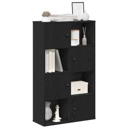 Biblioteca Stejar negru 60x24x101,5 cm Lemn prelucrat GartenMobel Dekor
